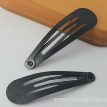 50 шт./лот,, детские заколки для волос, заколки, аксессуары, женские черные заколки для волос, заколки на голову, ювелирные изделия 4,8 см