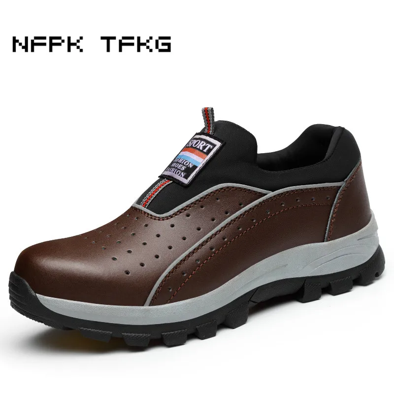 slip on steel toe cap shoes