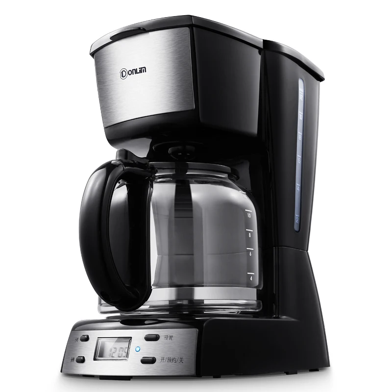 

Donlim DL-KF400 American Style Coffee Machine Home Fully Automatic Small Coffee Pot Drip Type 3 Out of Coffee Reservation