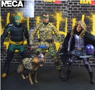 Фигурки героев фильма Минди Мак полковник NECA 3 шт. 7 дюймов|armor plate|armor shortsarmor |