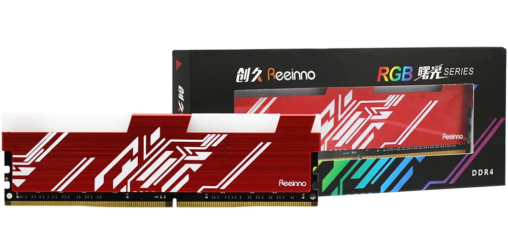 Reeinno RGB ОЗУ DDR4 8 Гб частота 2666MHz 1,2 V 288pin PC4-19200 CL = 19-19-19-43 для ПК игры оперативная память пожизненная гарантия память для настольного компьютера