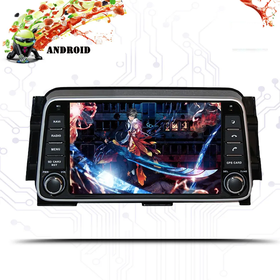 Best Android 9.0 64G car dvd player for Toyota Nissan Kicks 2014+ Micra 2017-2018 2 din 1024*600 Gps Navigation Wifi Octa Core System 3