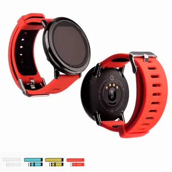 

Smartwatch Wrist Strap 22mm for Huawei 2 Xiaomi Amazfit Bip MOTO 360 Samsung s2 s3 Silicone Smart Watch Band Devices Accessories