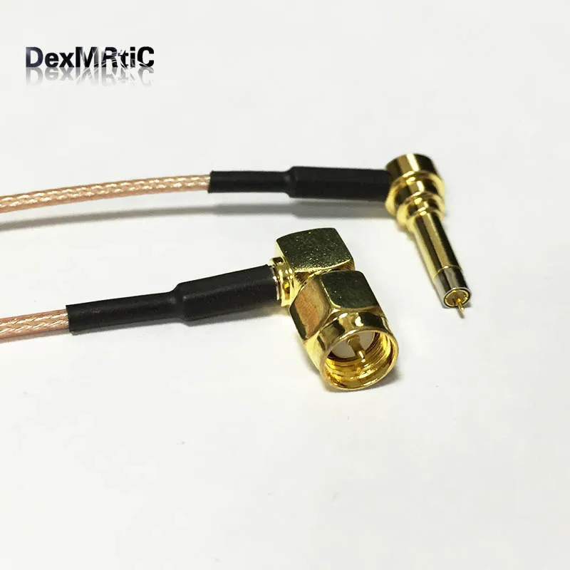 

New SMA Male Plug Right Angle Switch MS156 Right Angle Pigtail cable RG178 Wholesale 15CM 6" for 3G USB modem