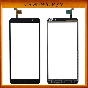 

10pcs/lot 100% Working Well For HOMTOM S16 S 16 Tested Touch Panel For HOMTOM S16 S 16 Touch Screen Digitizer Replacement