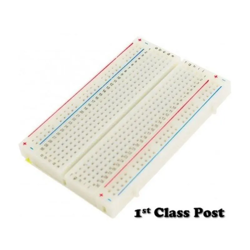 

1 PC 400 Tie Points Solderless PCB Breadboard Mini Universal Test Protoboard DIY Bread Board Bus Test Circuit Board