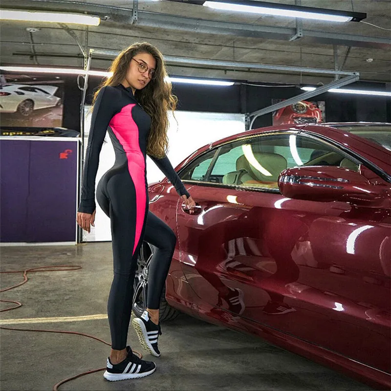 2018 Women Sexy Slim Fit Yogaing GYMs Jumpsuits Rompers