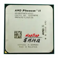 AMD Phenom II X4 B95 CPU/HDXB95WFK4DGM/HDXB95WFK4DGI 938Pin/3,0 ГГц/6 Мб L3/95 Вт Разъем AM3, составляет 945