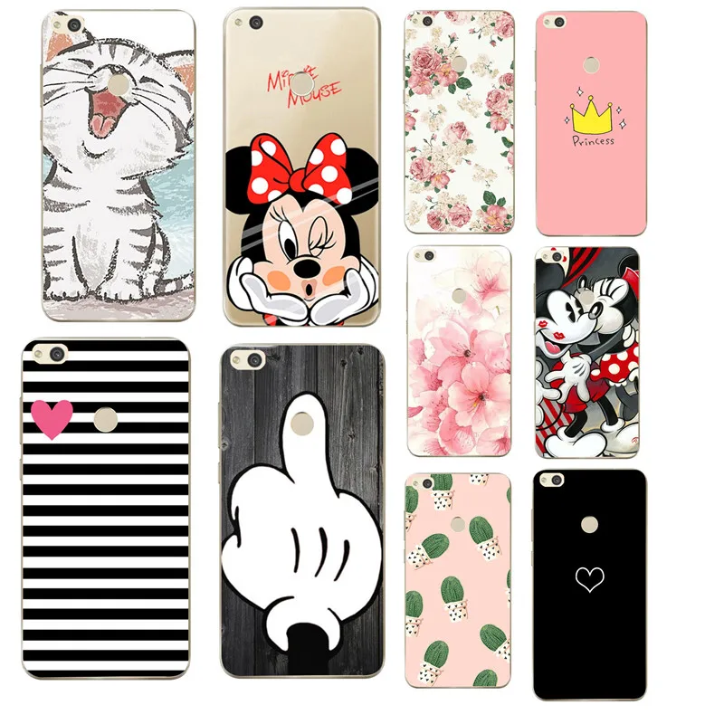For Huawei P10 Lite Case Cover Phone Back Shell P20 Honor 9 P9 2017 P Smart Soft Silicone |