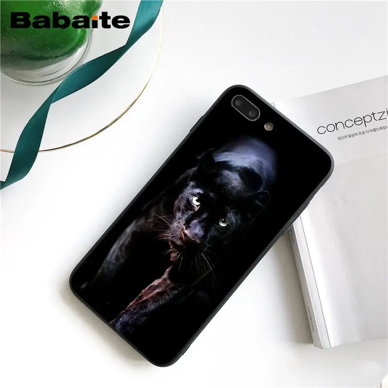 A2 Babaite Cheetah Panther чехол для телефона чехол для iphone 11 Pro 11Pro Max 8 7 6 6S Plus X XS MAX 5 5S SE XR - Цвет: A2