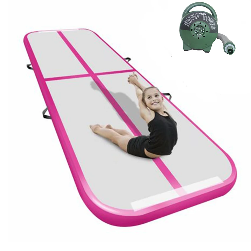 Гимнастический мат Joyexer 3 м * 1 10 см надувная воздушная дорожка 9 8 футов воздушный