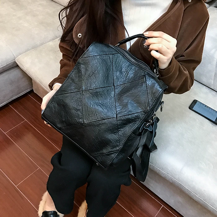 

2018 New Women Leisure Travel Backpack Female Shoulder Bag School Knapsack mochila Bagpack Pack