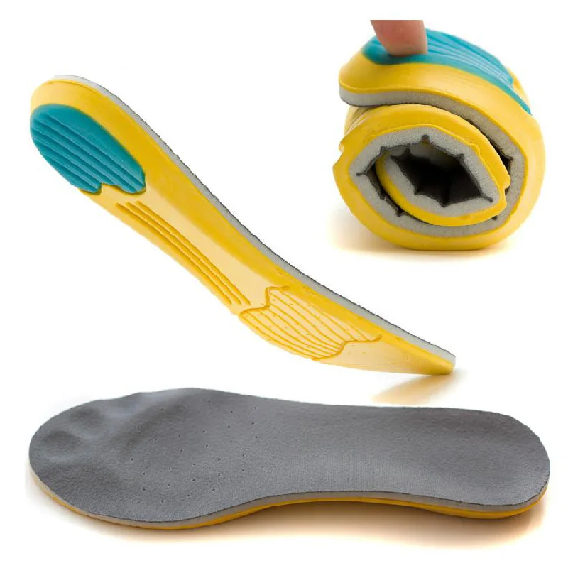ПУ спортивные стельки колодки для обуви подошвы арки поддержка корректор силиконовая гелевая подушечка ортопедические стельки стелька