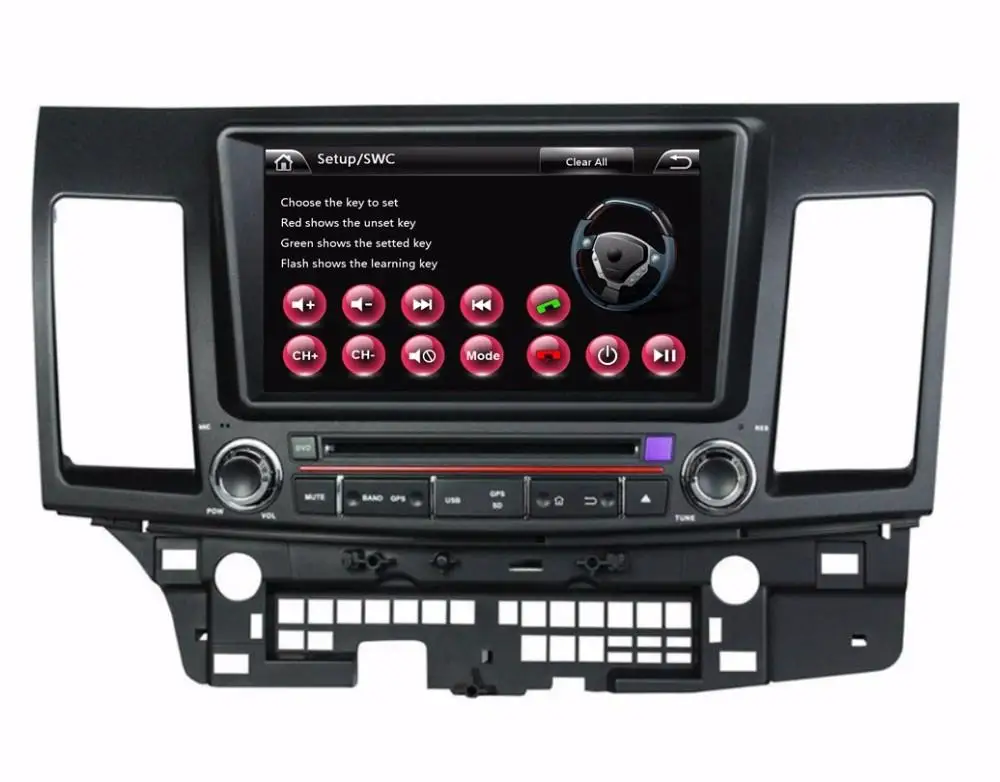 Автомобильный DVD плеер 8 &quotс GPS(opt) BT/TV аудио радио стерео Мультимедиа для Mitsubishi LANCER