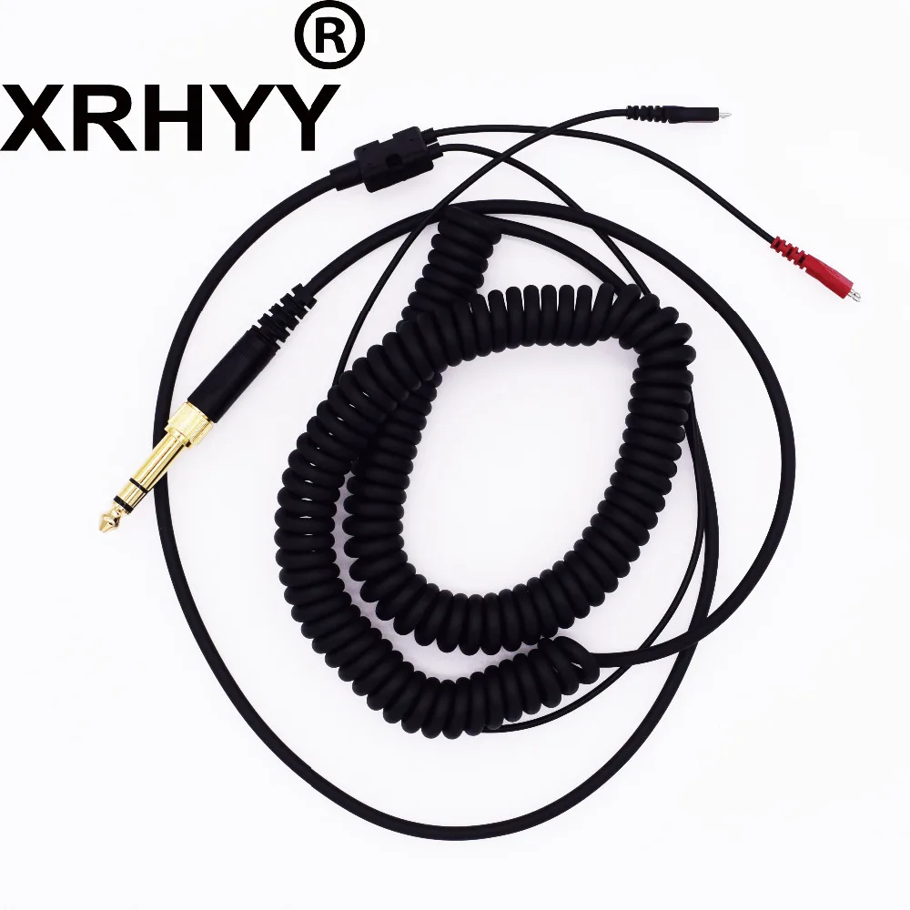 Xrhyy аудио наушники заменить пружинная проволока катушки кабель для Sennheiser HD25 HD560 HD540 HD480 HD430 HD414 HD250 TH920 наушники