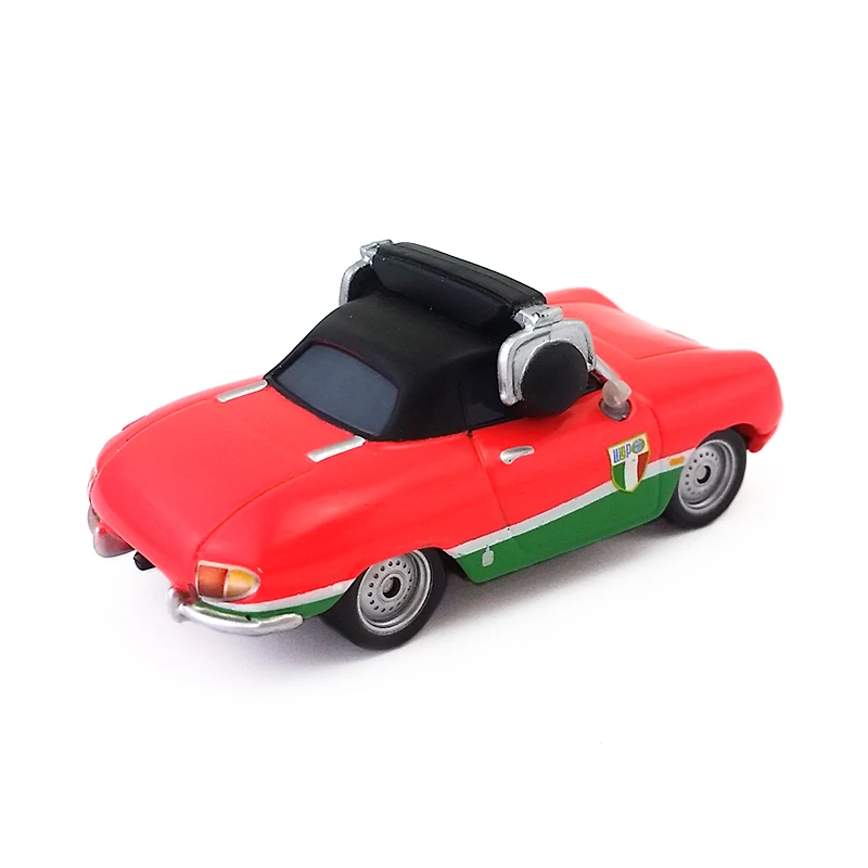 Disney Pixar Cars игрушечный автомобиль Франческо шеф повар guisppe Motorsosi литой металл 1:55
