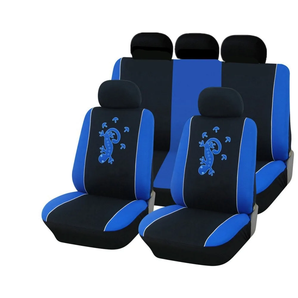 

Seat Cover for Automobile Interior Decoration Four Seasons General Gecko Doll Fish Embroidered Seat Cover