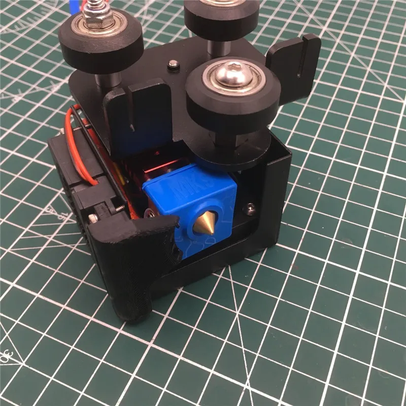 Полностью металлический экструдер MK10 с кареткой 1 комплект для 3D принтера Creality CR