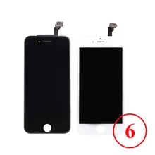 100 Test 4 7 Inch LCD For Iphone 6 Display Touch Screen Replacement Digitizer Assembly White