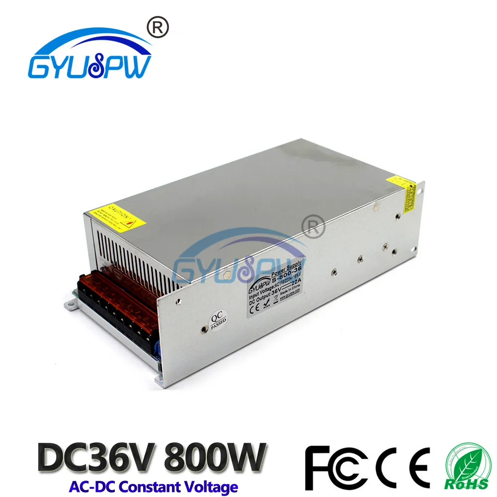36V800W