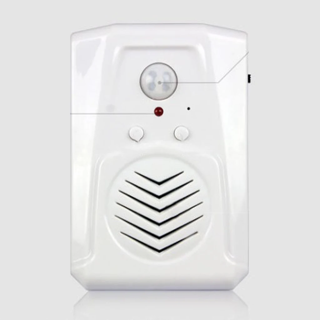 

Welcome PIR Sensor Alert Alarm Doorbell Chime Office Security Front Entry with Audio MP3 Player