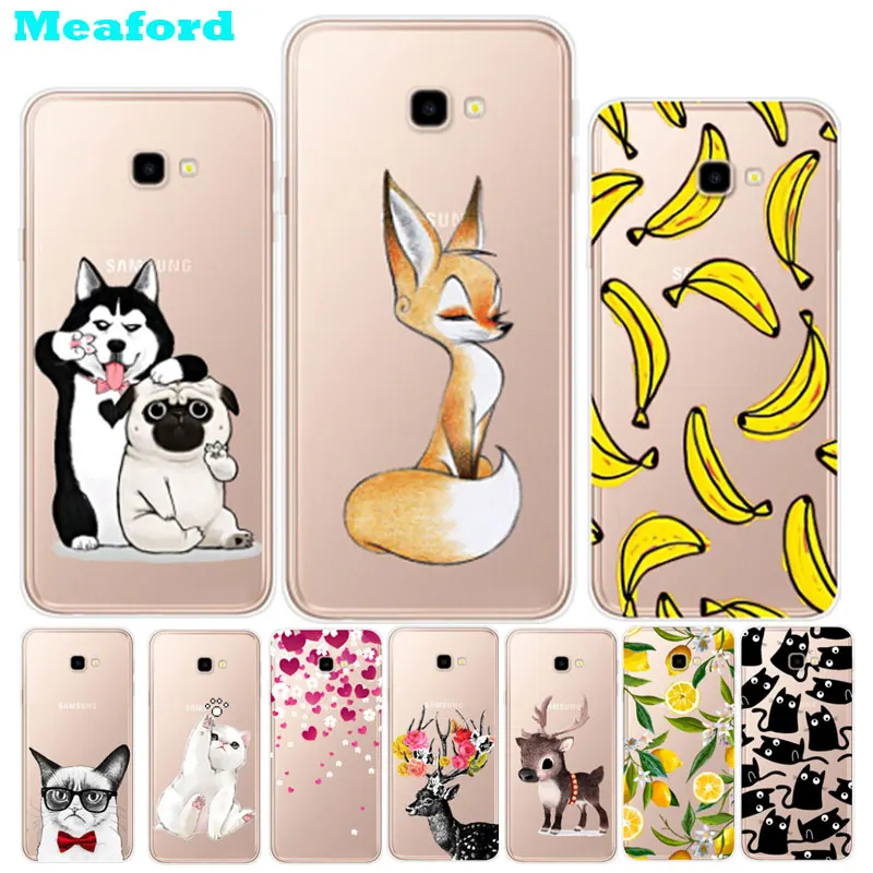 

Case For Samsung Galaxy J4 Plus Phone Case TPU Silicone Soft Clear Etui Cover For Samsung J4 Plus Case For Samsung J4 2018 capas