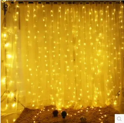 Decoraciones De Año Nuevo guirnaldas De Navidad Luces De Cristmas LED Luces De Navidad Luces De cortina LED 3x1 m 220 V Decoraciones De Año Nuevo guirnaldas De Navidad Luces De Cristmas LED Luces De Navidad Luces De cortina LED 3x1 m 220 V