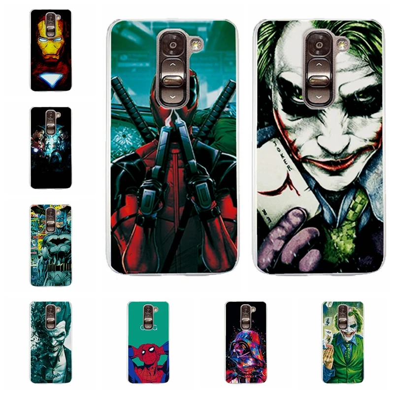Charming Marvel Hero Captain America Phone Case For LG G2 Mini Iron Man Star Wars Hard Plastic mini D620 D618 Coque | Мобильные