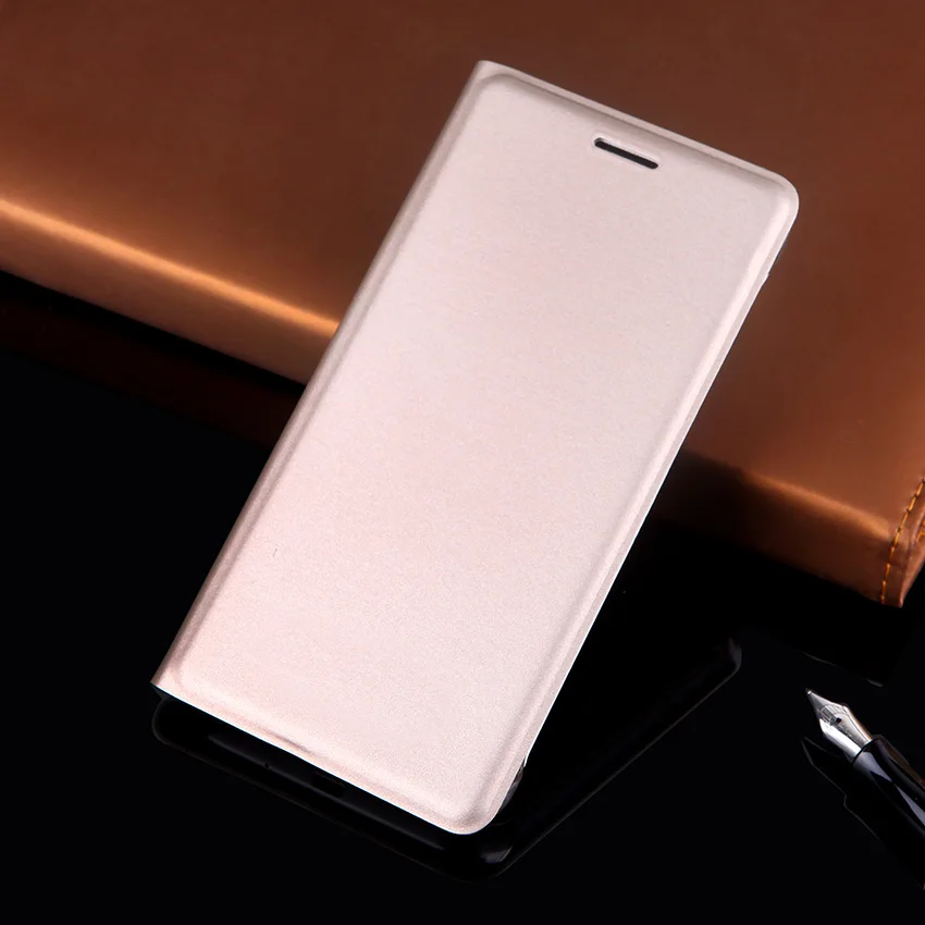 Slim Shell Flip Cover Wallet Leather Case With Card Holder Phone Sleeve Holster For Samsung Galaxy J3 2016 J320 J320F J320H J300