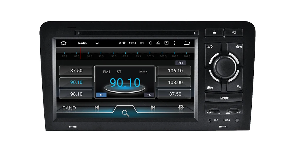 " HD ips DSP стерео Android 8,0 до автомобиля DVD GPS Navi Map для Audi A3 8 P S3 2003-2012 2 DIN мультимедийный плеер радио Wi-Fi Системы