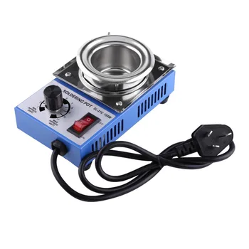 

WALFRONT Hot Sale 220V 150W 450 Degree 50mm -21C Electric Solder Pot Soldering Desoldering Bath High Qaulity