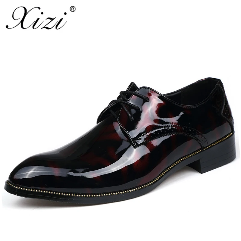 Cuir Appartements Mariage En Hommes Luxe Chaussures Mâle Noir Microfibre De Marque Mode Superstar vin Occasionnels D'affaires Robe Rouge Xizi xt06zwqn86