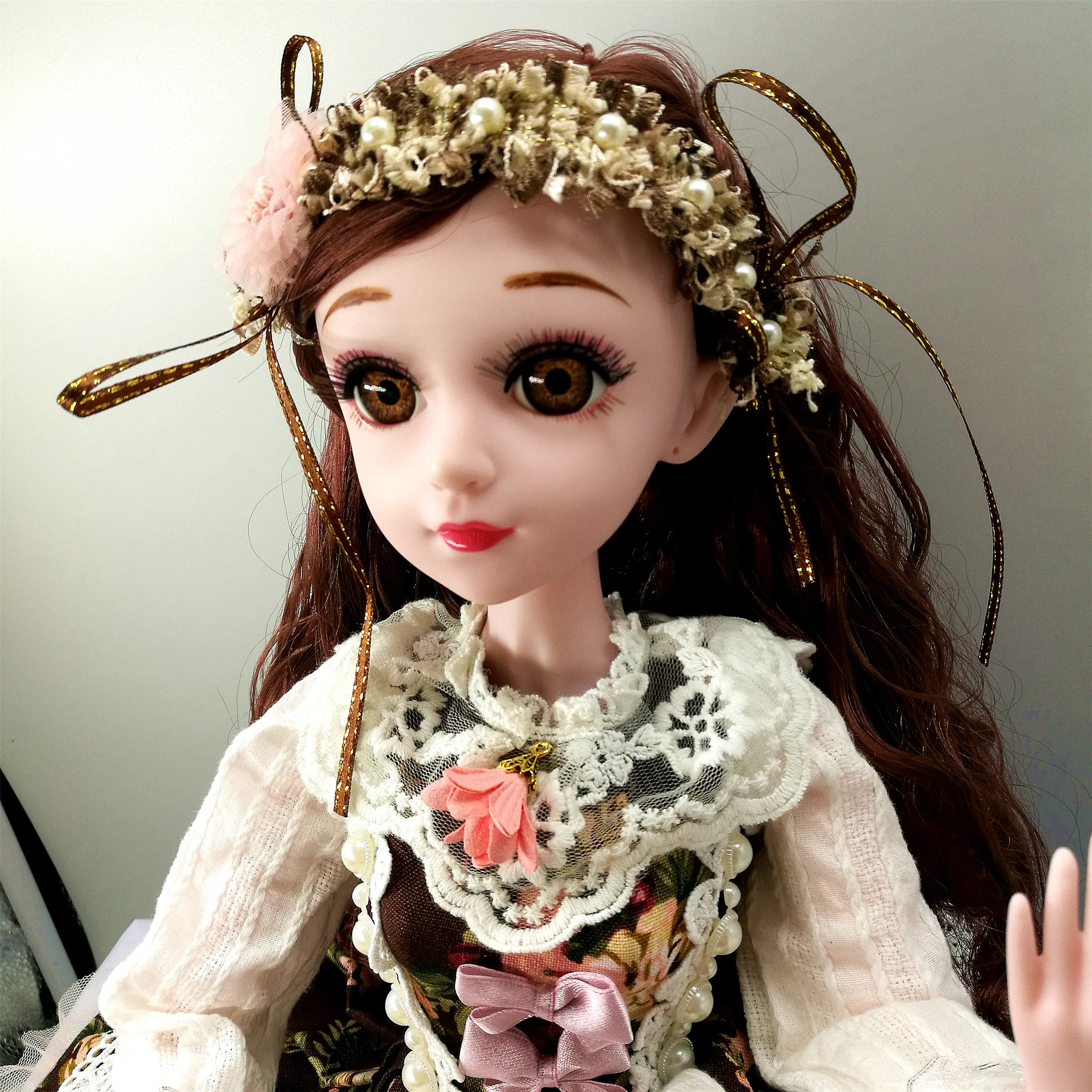 BJD кукла 1/3 60 см кукла с BJD одежда парики обувь макияж девушка подарок игрушки ручной работы силиконовая кукла реборн модная игрушка для детей