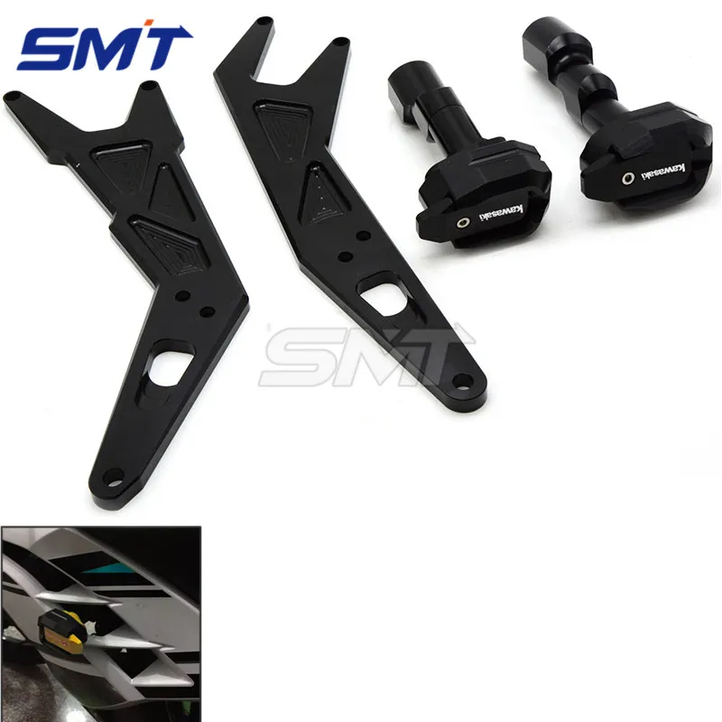 

Motorbike Falling Protection Motor Frame Sliders For Kawasaki Ninja 250/300 Kawasaki Little Ninja Z250 Z300 2013 2014 2015 2016