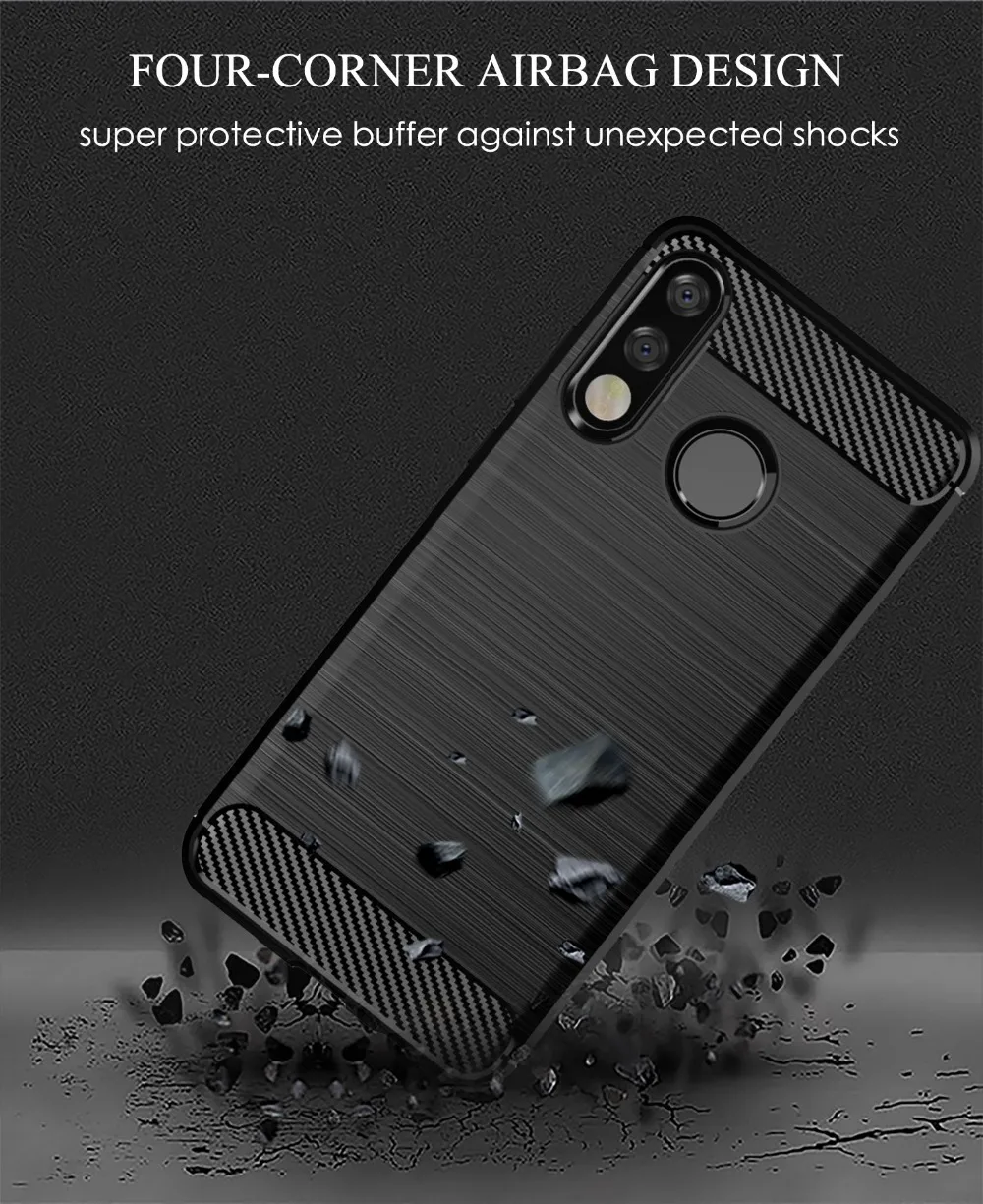 best iphone 11 Pro Max case מוברש מקרה עבור Huawei P40 Lite E P30 P חכם בתוספת Z 2019 2021 Mate 30 20 פרו 10 P10 p20 P30Lite פחמן סיבי מקרה כיסוי cute iphone 11 Pro Max cases