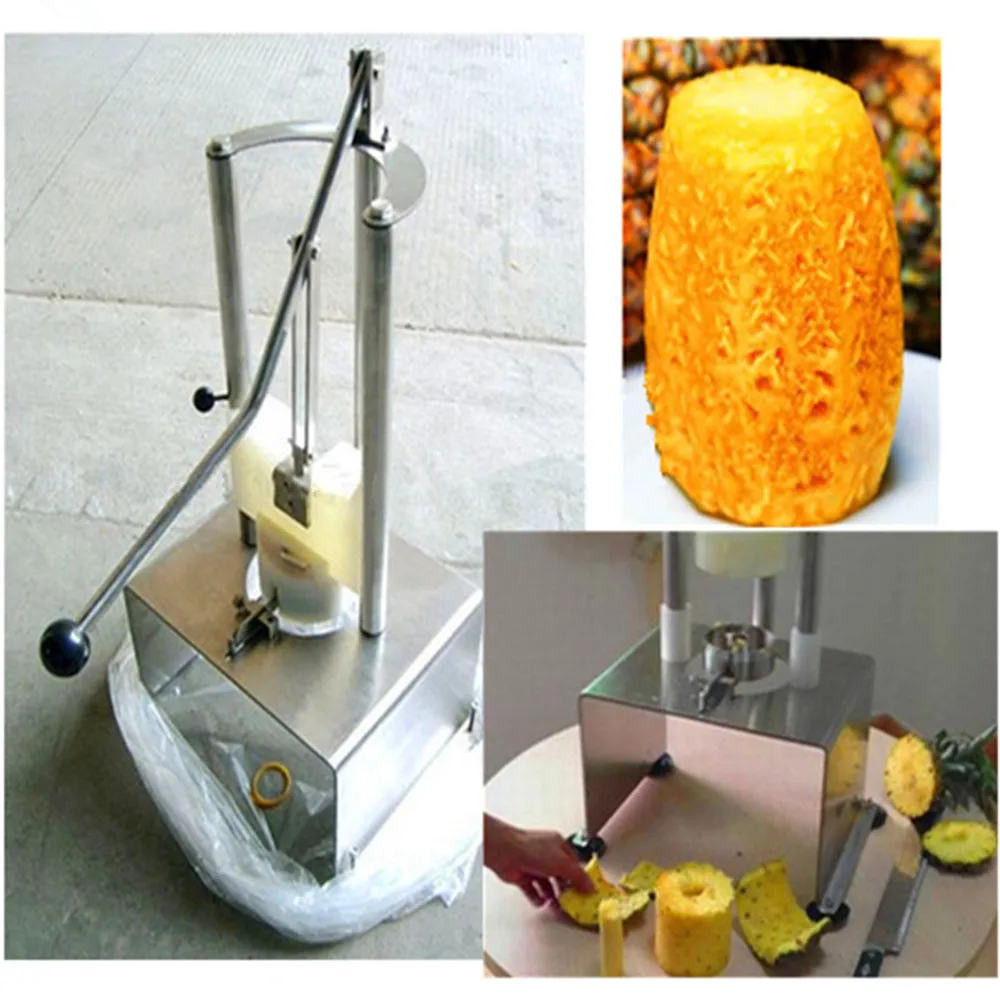 Manual type pineapple peeler corer pineapple barrel peeling coring machinein Food Processors