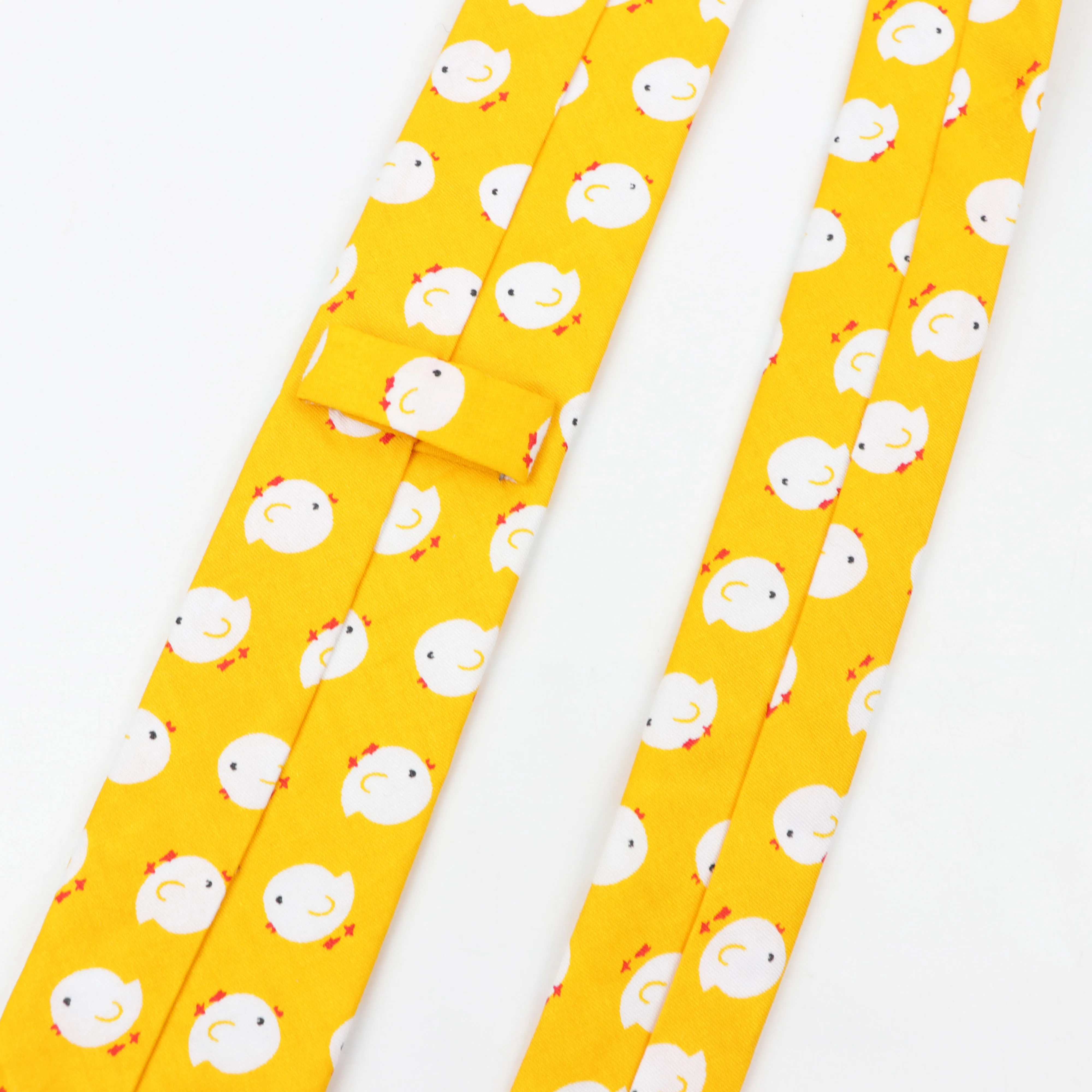 Bow Tie Cotton Necktie Casual Dog Duck Chicken Bear for Kids Men