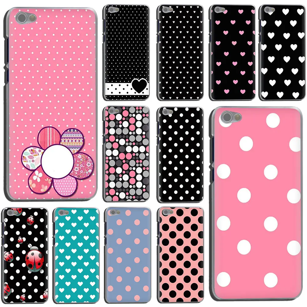

Red Black Gold Polka dots Hard Phone Cover Case for Xiaomi Redmi 5 Plus GO 6A S2 Note 8 5 6 7A Pro 4x K20 pro