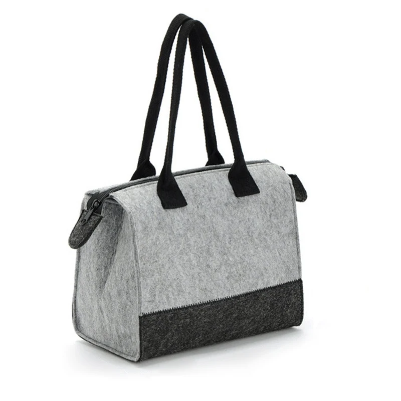 

2018 Felt Handbag Women Bags Designer Luxury Famous Brands Ladies Beach Bag Organizer Fashion Makeup Shoulder Bags 315