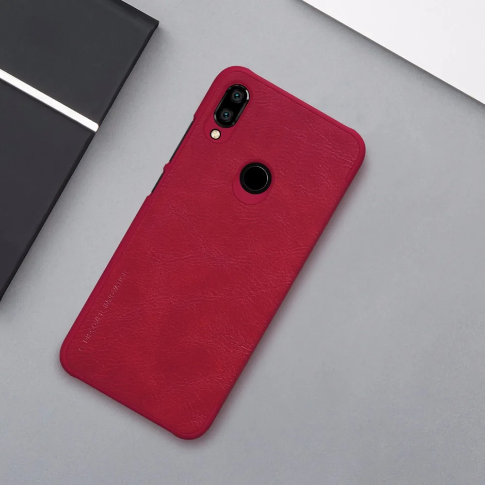 Кожаный чехол для xiaomi redmi note 8T 7 8 pro Nillkin QIN, защитный флип-чехол, чехол-бумажник для redmi note 7 8 pro 8T