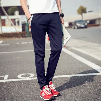 

2020 New arrival Spring summer pants men brand clothing casual trousers male top quality fashion men sweatpants size M-5XL