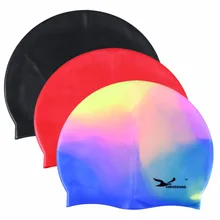 Flexible Silicone Swimming Cap Stretch Waterproof Unisex Men/Women Durable