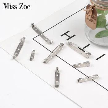 

20 pieces/pack Brooches pins base metal zinc alloy s base for DIY Corsage pin Jewelry Accessories and Parts Wholesale
