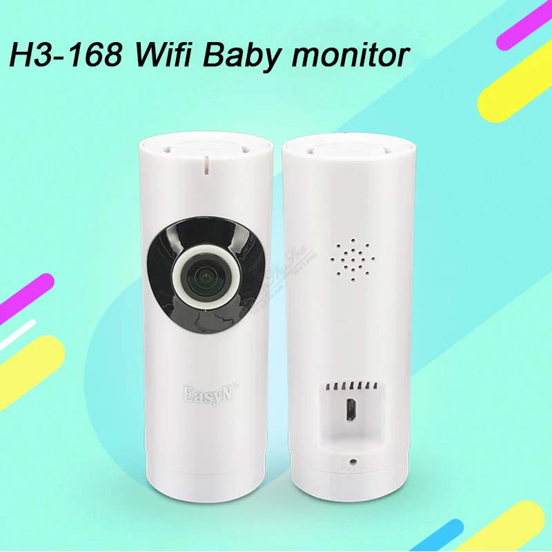 Free shipping!EasyN H3-168 HD 720p Panorama View Fisheye Wifi Camera IR-Cut 2-Way Talking