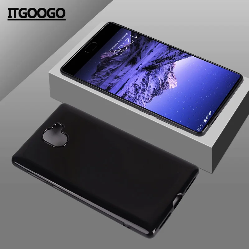 Чехол для Leagoo Kiicaa Mix противоударный защитный мягкий силиконовый чехол из ТПУ