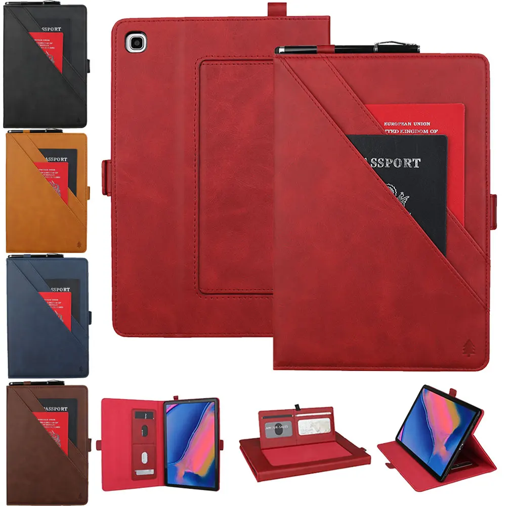 

Case For Samsung Galaxy Tab A 8.0'' 2019 Tablet Case Smart Case Flip Stand Pu Leather Cover For Galaxy Tab SM-P200 SM-P205 Cover