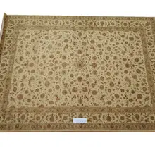 Персидский Ковры S ручной работы из шелка и шерсти восточных ПЕРСИДСКИЙ Ковры ручной работы 21 10x14gc157peryg9 Восточный ковер