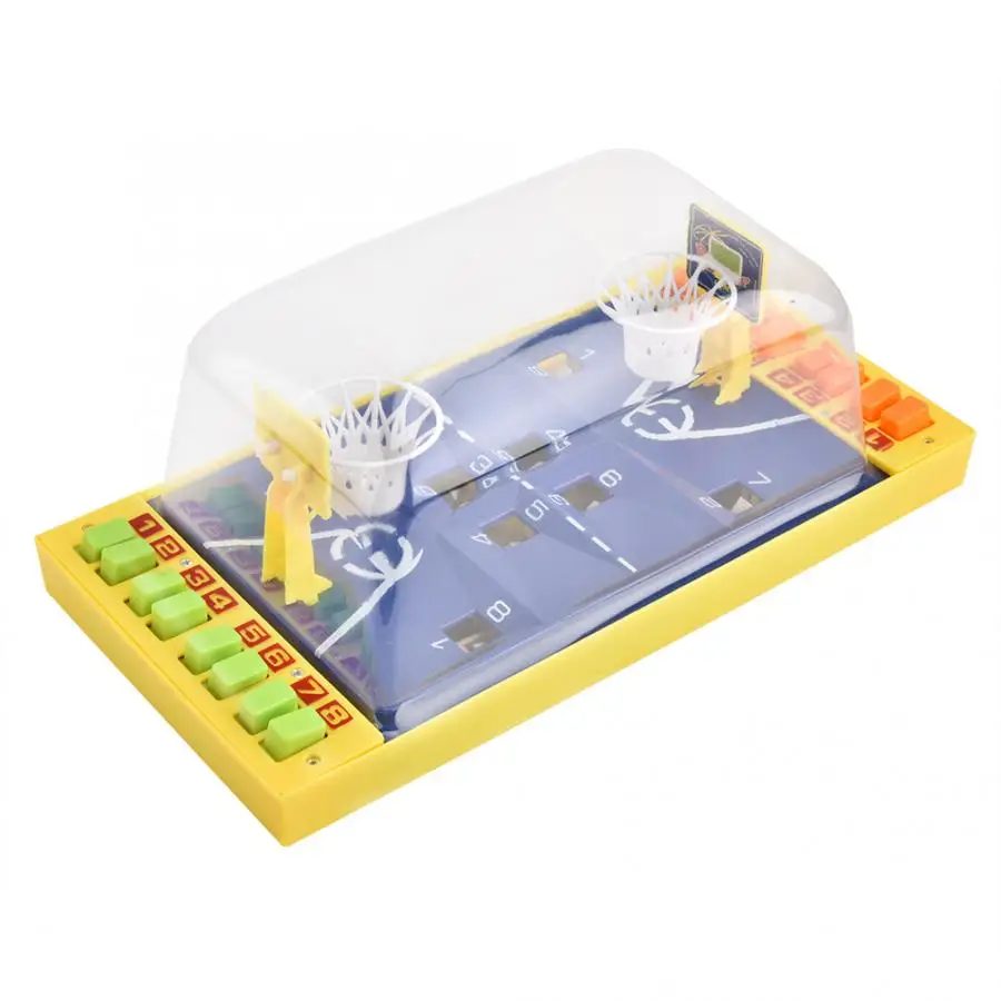 Desktop Basketball Mini Finger Basket Toy Sports Child Table Games Double Play Interaction Educational Toys For Children Gift