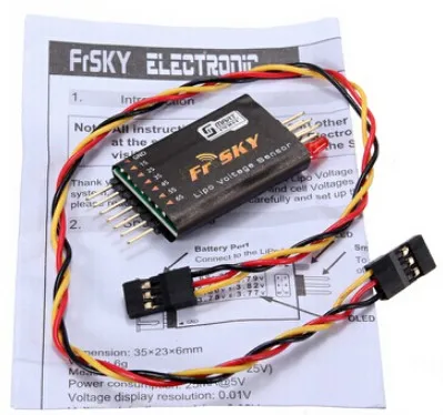 

Frsky FLVSS Lipo Voltage Upgrade Sensor and Display For 2-Way Telemetry System