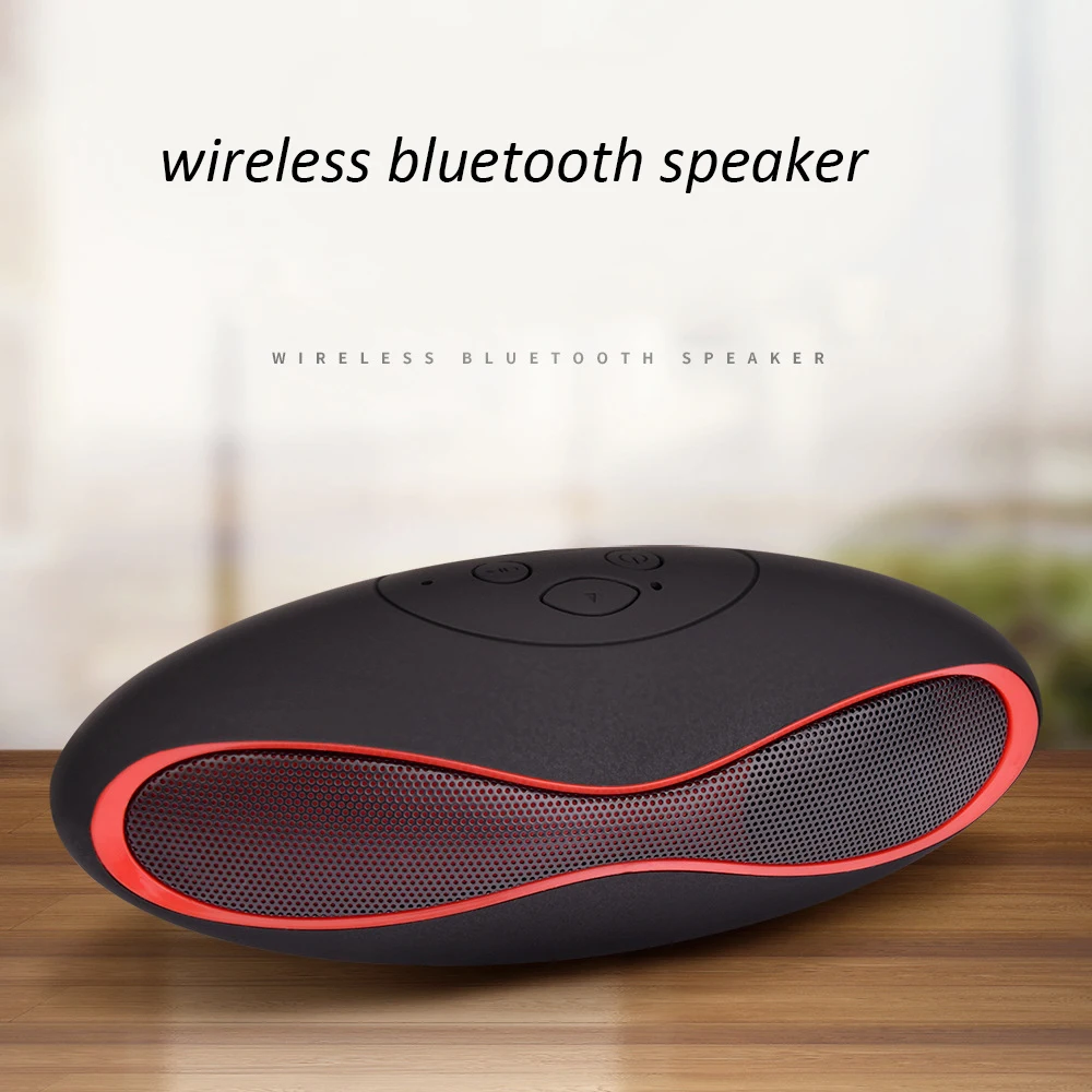 Mult-function Football Portable Speaker Wireless Bluetooth Speaker Mic Super Bass Mini VS anker soundcore 2 FM Support for Phone